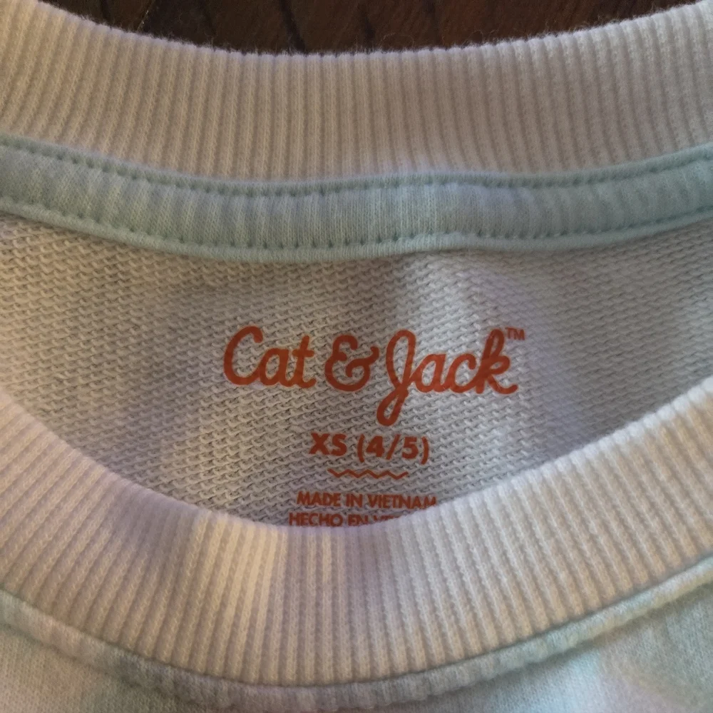 🎉5/$10 Cat & Jack Pastel Tie-Dye Sweatshirt - Picture 2 of 2